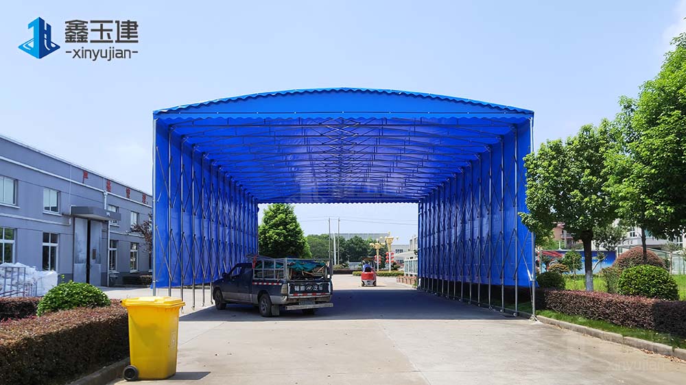 可移动伸缩大棚