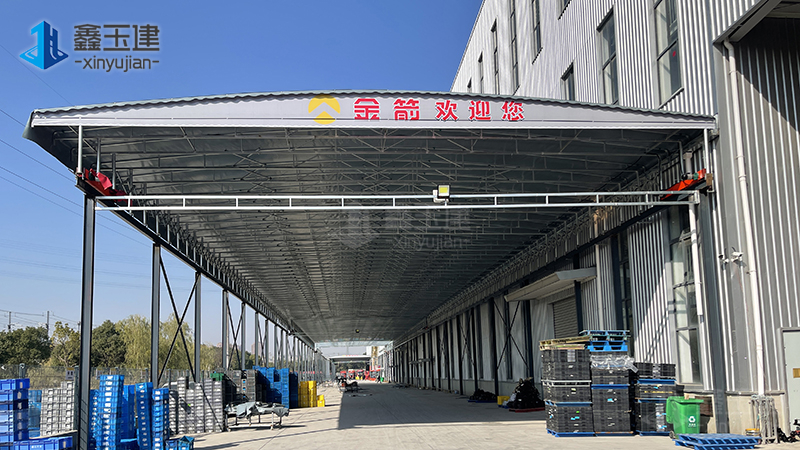 电动轨道伸缩大棚